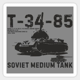 Soviet medium tank T-34-85 Magnet